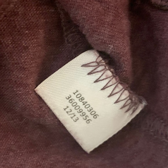 Victoria’s Secret Pink Burgundy Racerback Tank Top - Picture 6 of 7